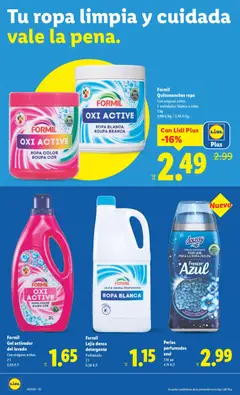 Vista previa Lidl folleto válido desde el 17.11.2025 | Página: 28 | Productos: Perfume, Fragancia, Quitamanchas, Ropa