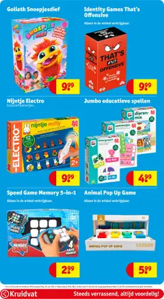 Kruidvat folder week 17 - Voorbeeld van een folder van Kruidvat, geldig van 20.04.2026 | Pagina: 91 | Producten: Snoep, Snoepjes, Kan