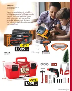 Roda praznični magazin - pregled Roda kataloga - važi od 11.12.2025 | Strana: 61 | Proizvode: Set alata, Naočare, Baterija, Bušilica