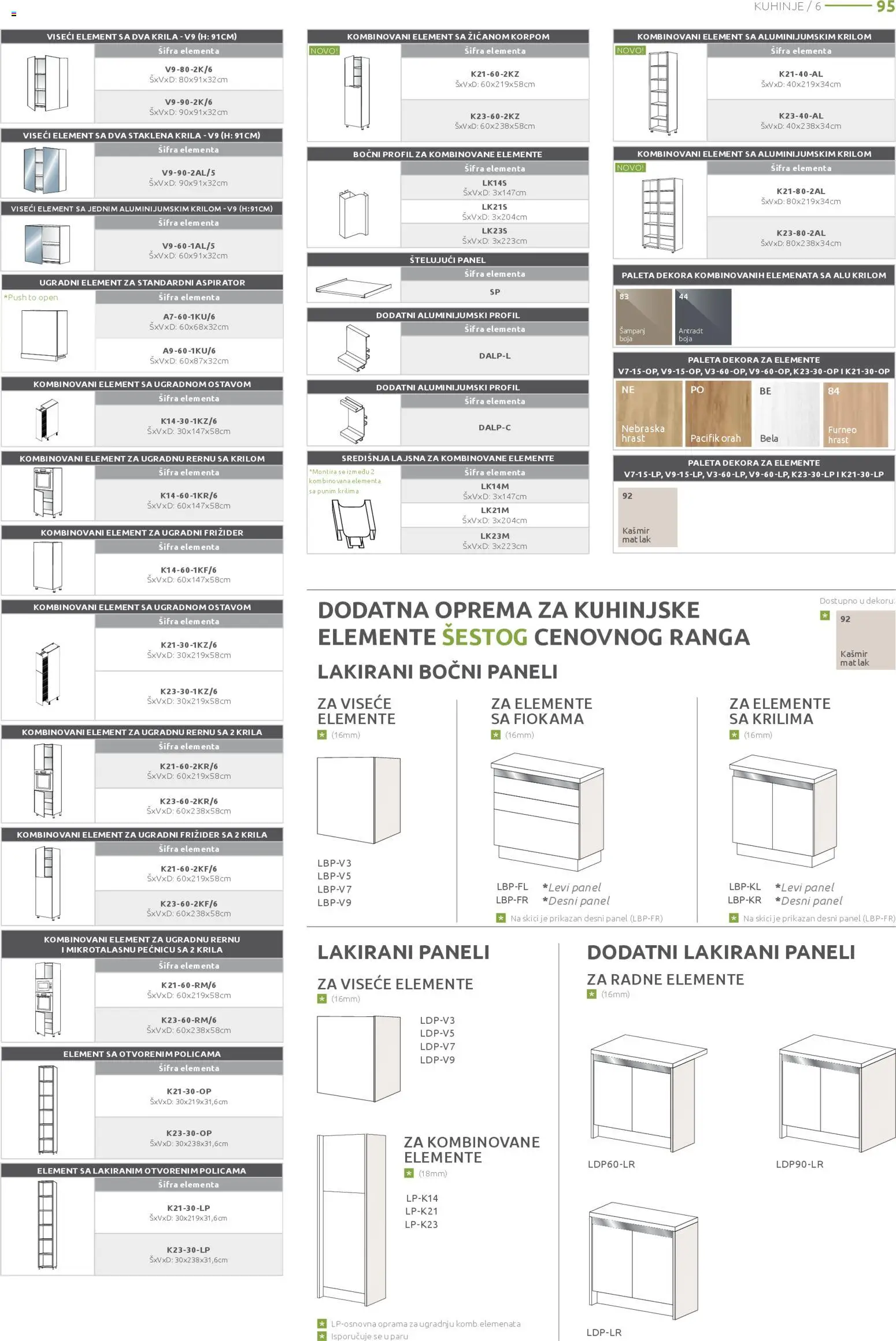Jela katalog - važi od 17.11.2025 | Strana: 95 | Proizvode: Orah, Frižider, Aspirator