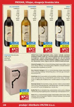 Vrutak - Katalog - Pregled kataloga iz trgovine Vrutak, vrijedi od 01.11.2025 | Stranica: 148 | Proizvodi: Vino