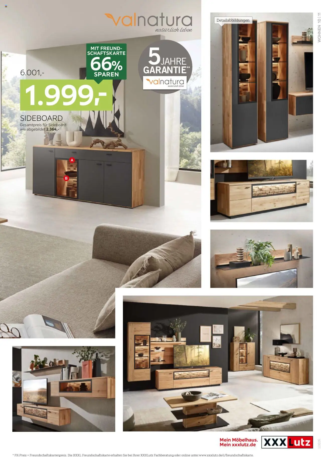 XXXL Lutz Wohnideen – gültig ab 08.09.2025 | Seite: 11 | Produkte: Sideboard