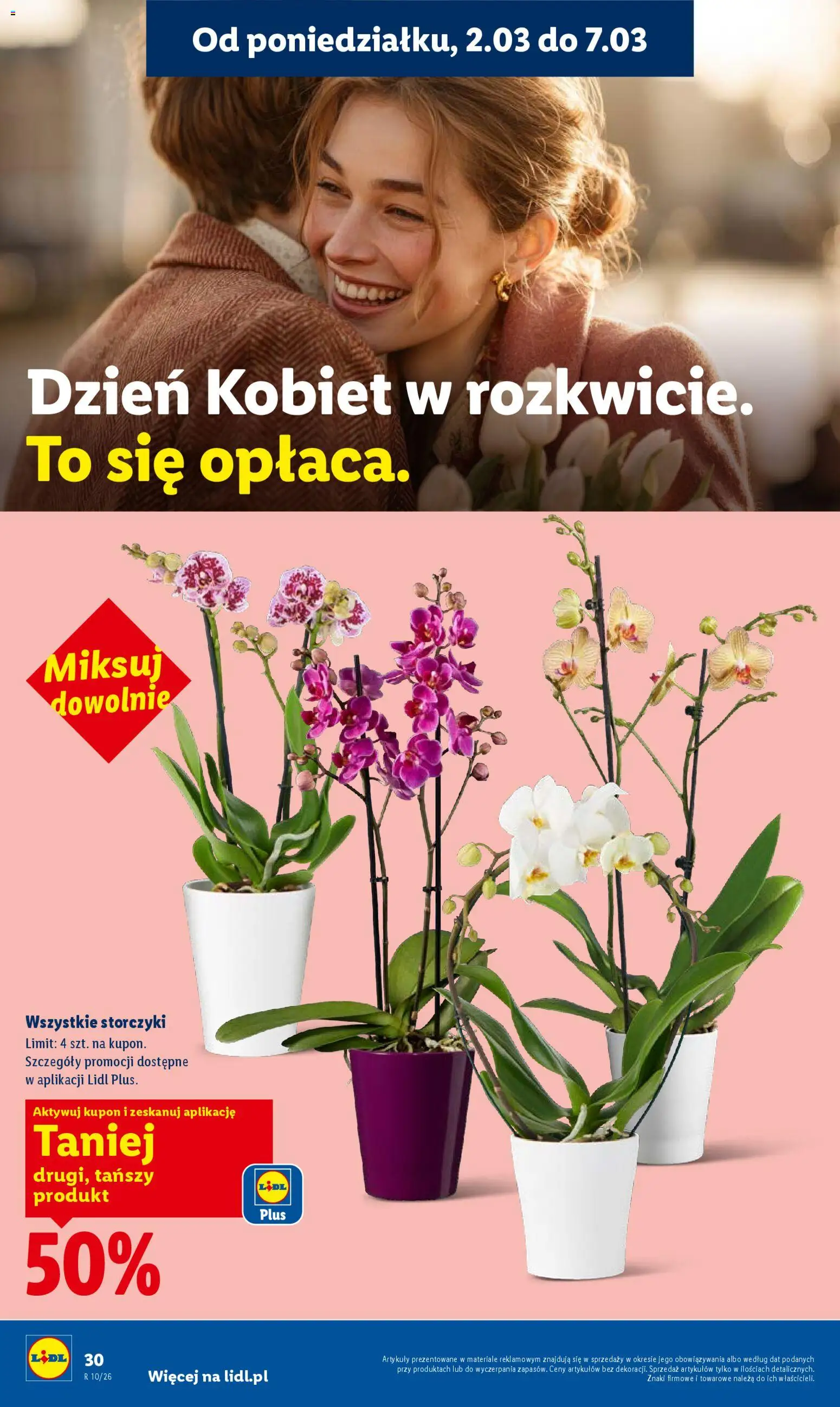 Lidl gazetka od 02.03.2026 | Strona: 30 | Produkty: Storczyki