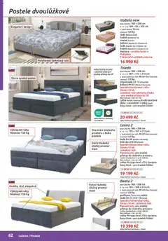 Náhled letáku ORFA nábytek katalog 2025-2026 od 01.10.2025 | Strana: 62 | Produkty: Káva, Cd, Matrace, Rošt
