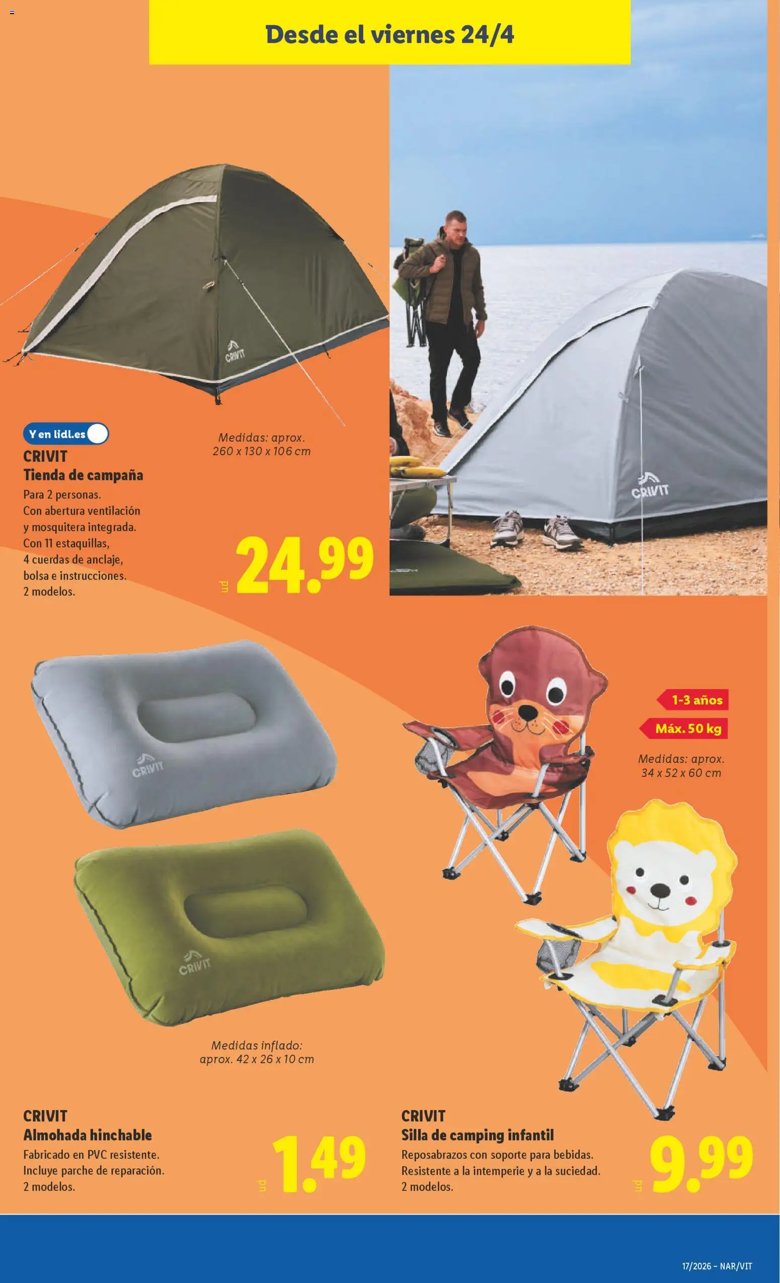 Lidl folleto de bazar │ válido desde el 20.04.2026 | Página: 25 | Productos: console Nintendo Switch, Bolsa, Almohada, Silla