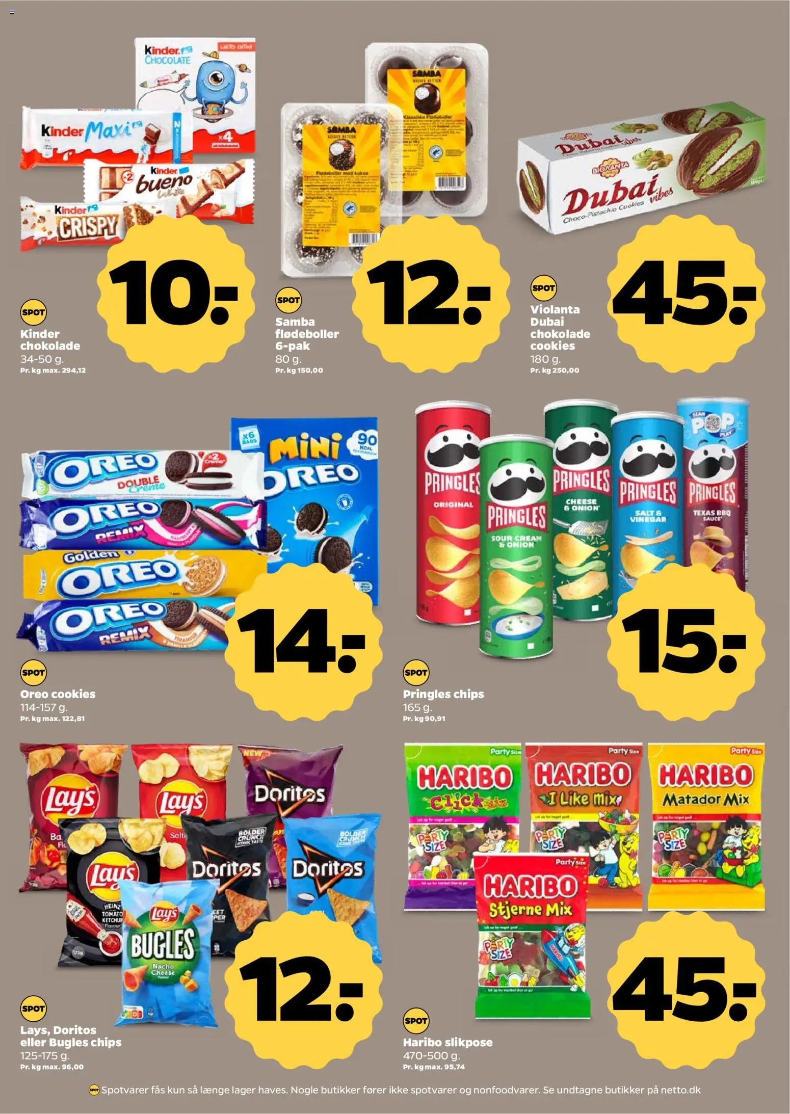 Netto tilbudsavis – gyldig fra 17.01.2026 | Side: 19 | Produkter: Chokolade, Ketchup, Cookies, Flødeboller
