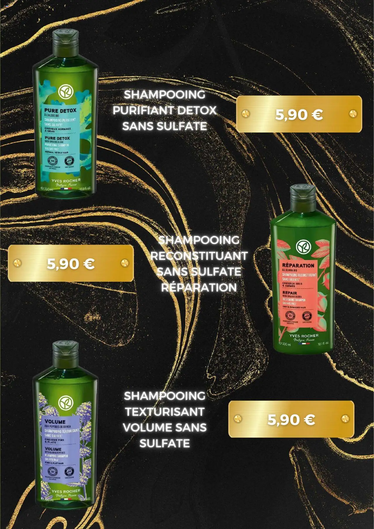 {H1} | Page: 4 | Produits: Shampooing, Quinoa