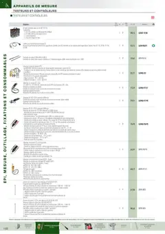 Rexel - Prévisualisation de Rexel - Brochure EPI, mesure, outillage, fixations et consommables valide à partir de 18.11.2025 | Page: 13 | Produits: Étui, Antenne, Piles