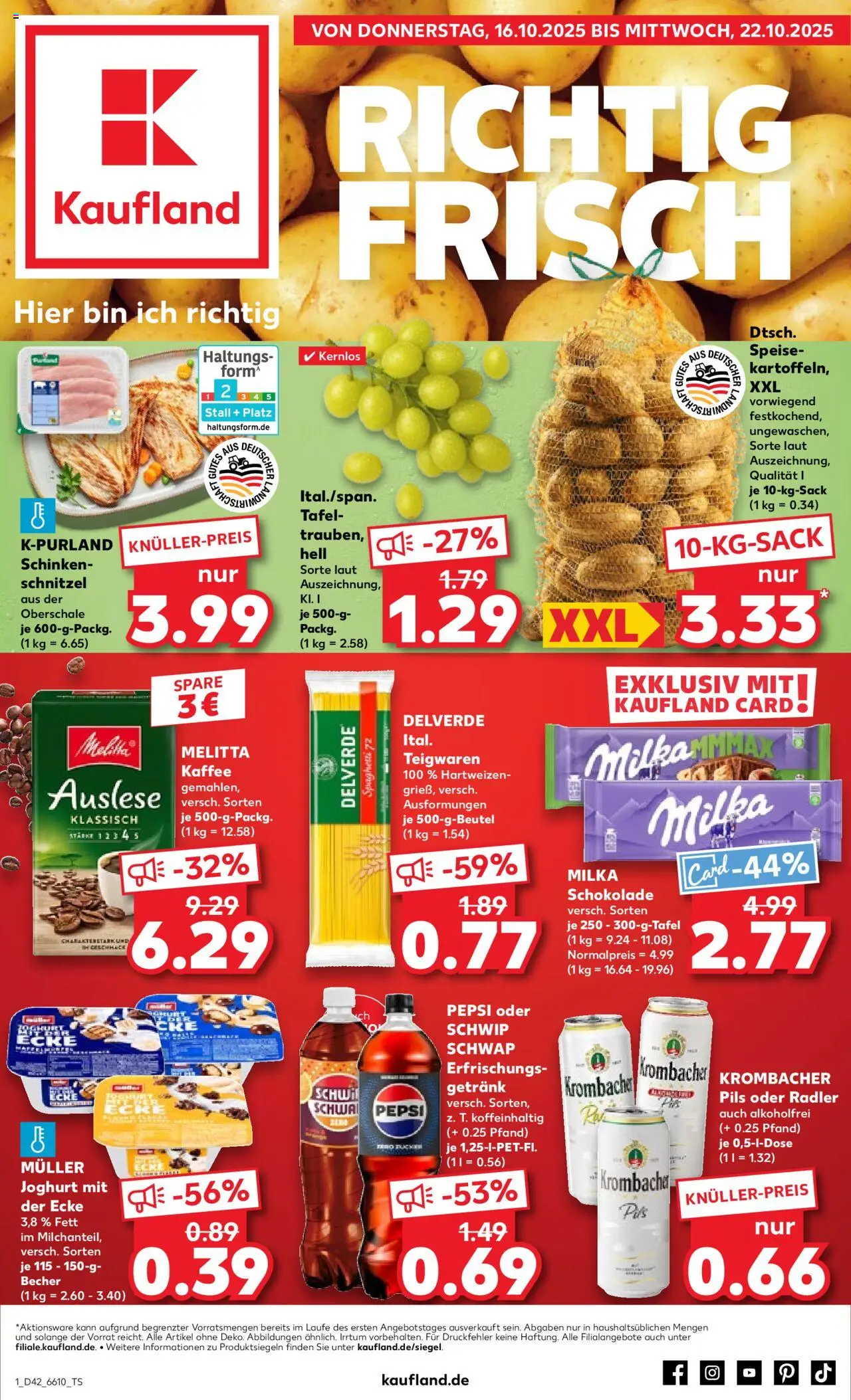 {H1} | Pagina: 1 | Producten: Schnitzel, Pepsi, Tafel