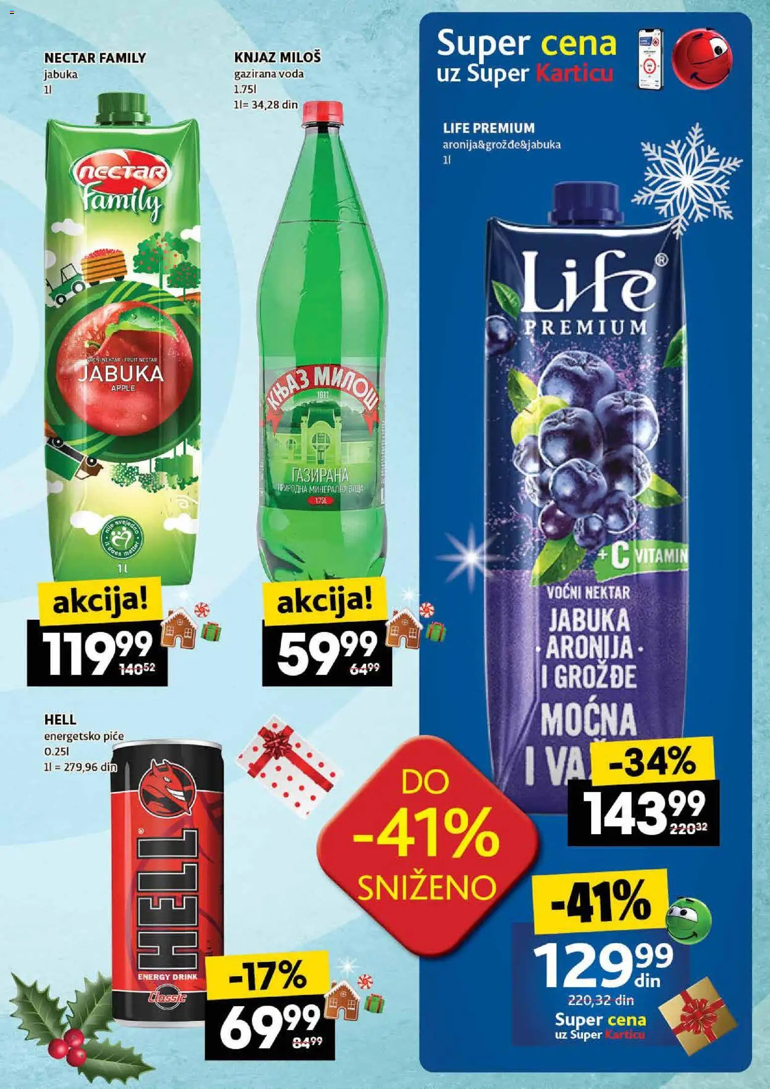 Idea katalog - važi od 18.12.2025 | Strana: 25 | Proizvode: Hell, Nektar, Voda