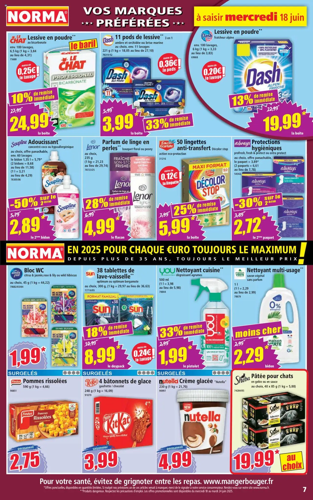  | Page: 7 | Produits: Parfum, Poudre, Lessive, Nutella