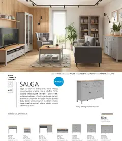 Pogląd oferty "Black Red White Gazetka - Katalog rodzinnych wnętrz" - ważna od 24.05.2024 | Strona: 38 | Produkty: Półka, Biurko, szafka RTV, Witryna