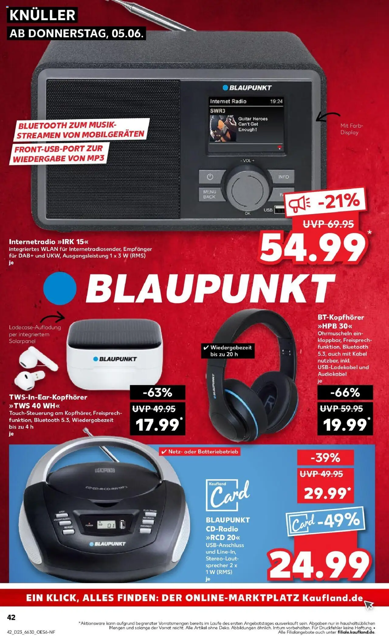 Kaufland prospekt Gummersbach	 - gültig ab dem 09.06.2025 | Seite: 57 | Produkte: Kabel, Radio, MP3, Dab+