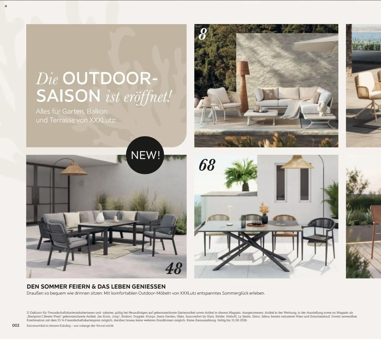 XXXL Lutz My Home Garten – gültig ab 23.02.2026 | Seite: 2 | Produkte: Gartenmöbel