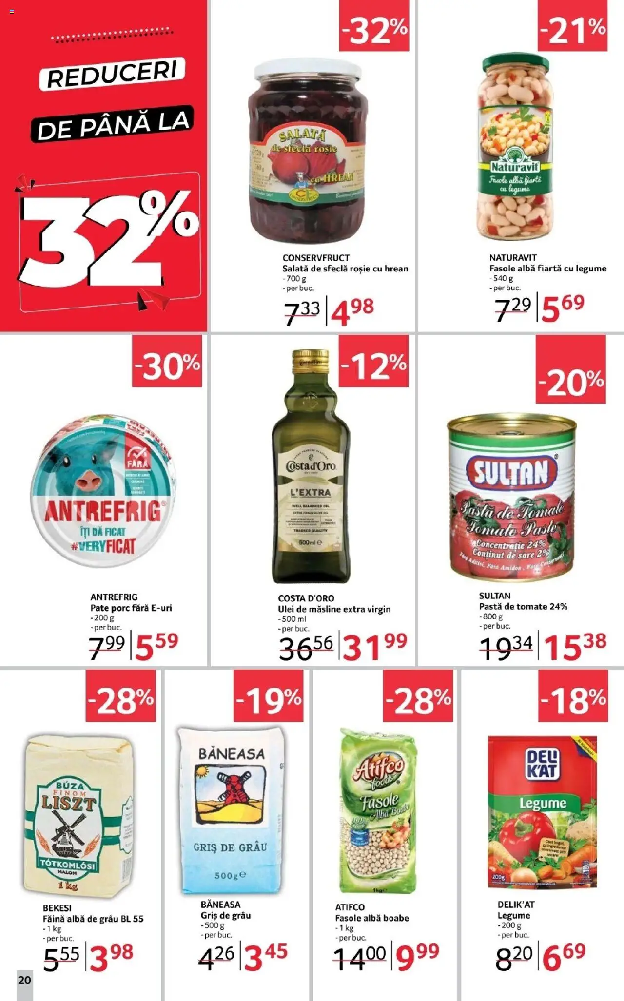 Noul catalog Selgros – valabil de la 17.10.2025 | Pagină: 20 | Produse: Paste, Salată, Legume, Sfeclă