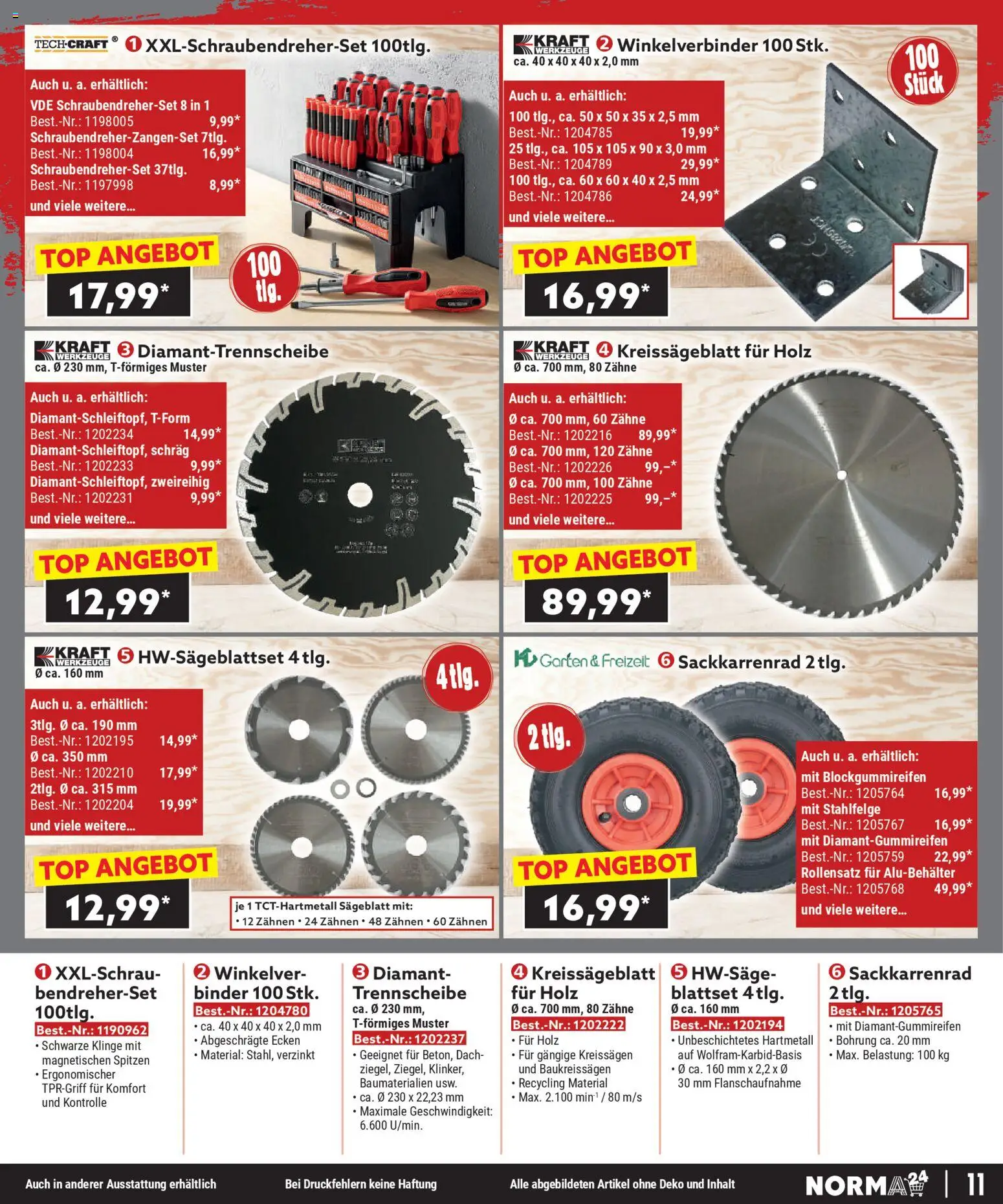 Norma Bestellmagazin  gültig ab 01.11.2025 | Seite: 11