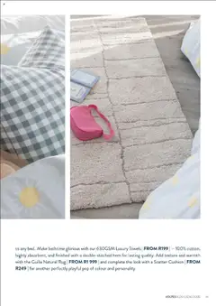 Volpes specials catalogue – valid from 01.10.2025 | Page: 15 | Products: Cushion, Rug