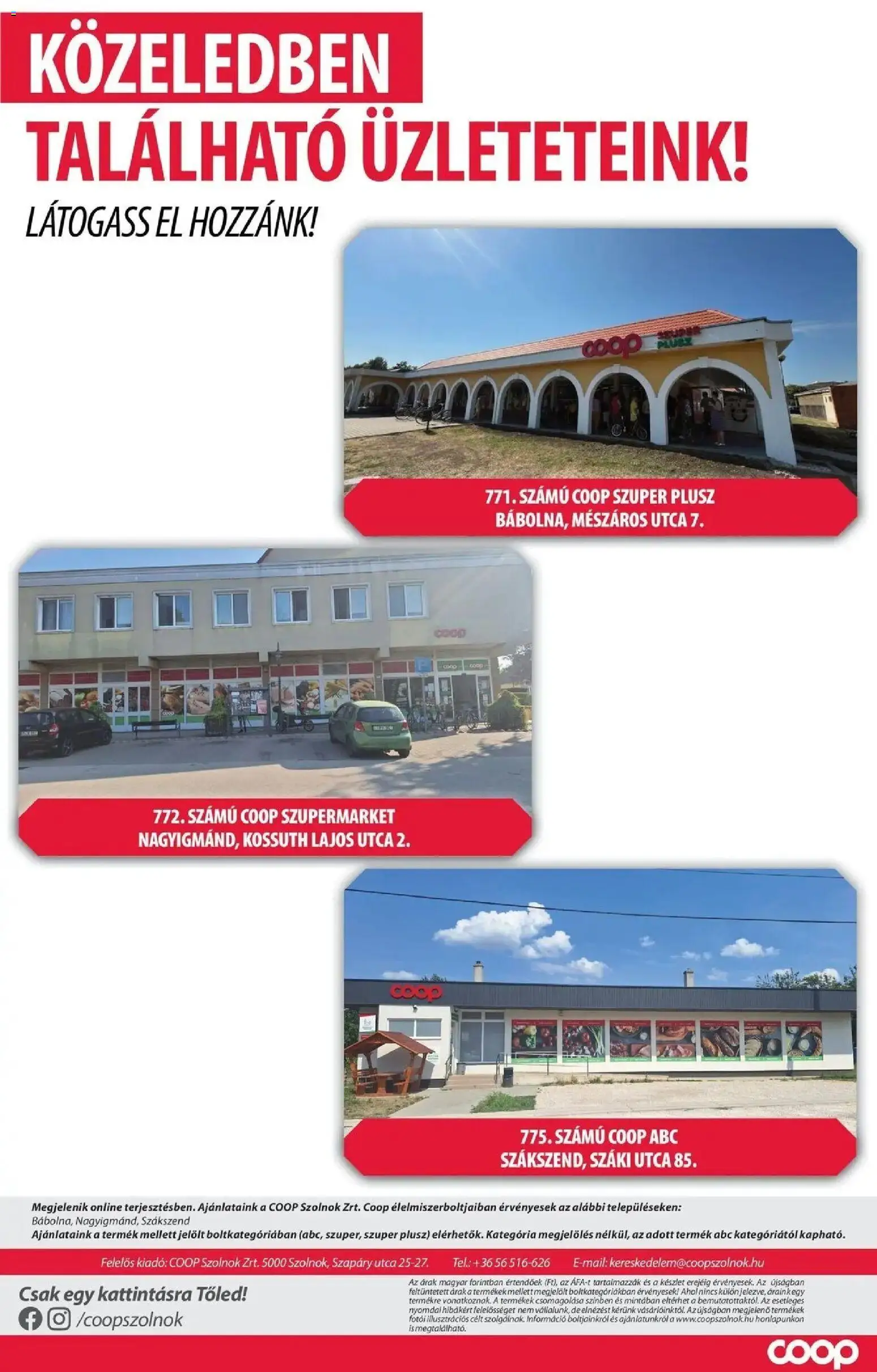 COOP Szolnok akciós ujság - amely érvényes a következő dátumtól: 29.04.2026 | Oldal: 4
