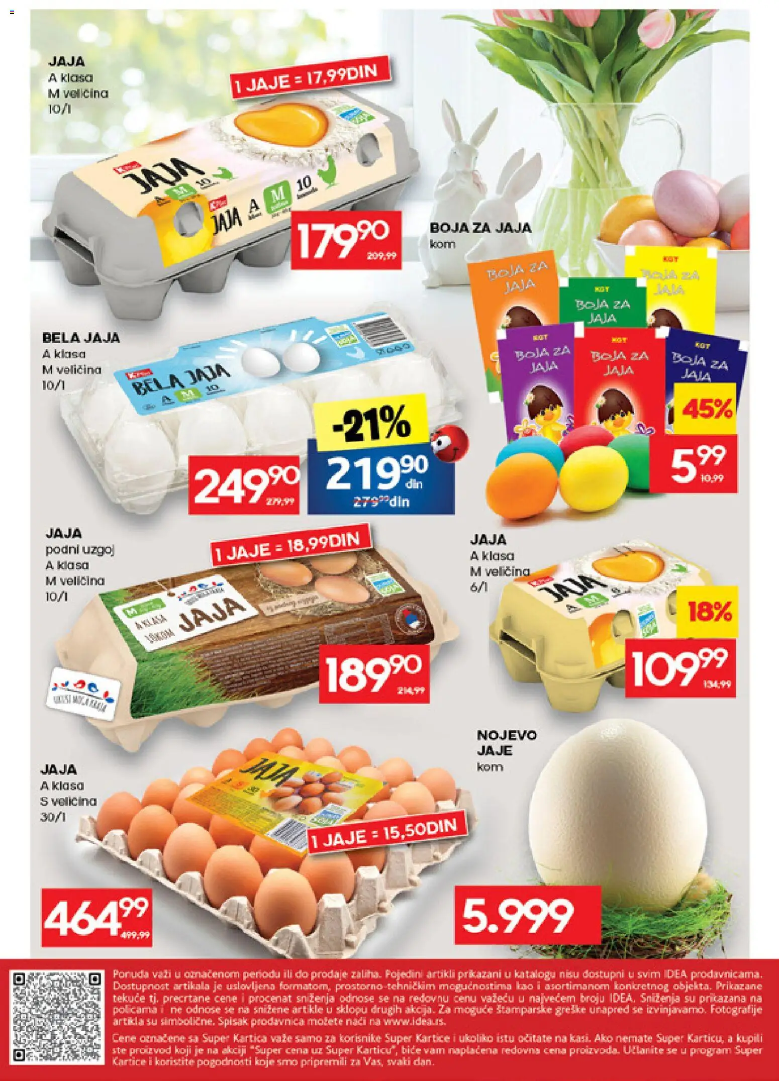 Idea katalog - važi od 26.03.2026 | Strana: 41 | Proizvode: Jaja