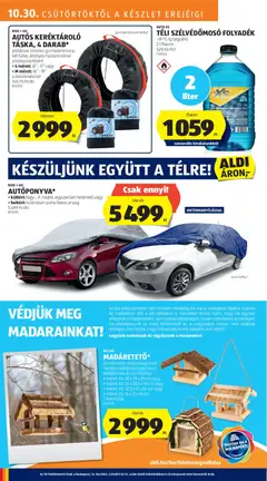 Aldi Akciós újság - amely érvényes a következő dátumtól: 30.10.2025 | Oldal: 30