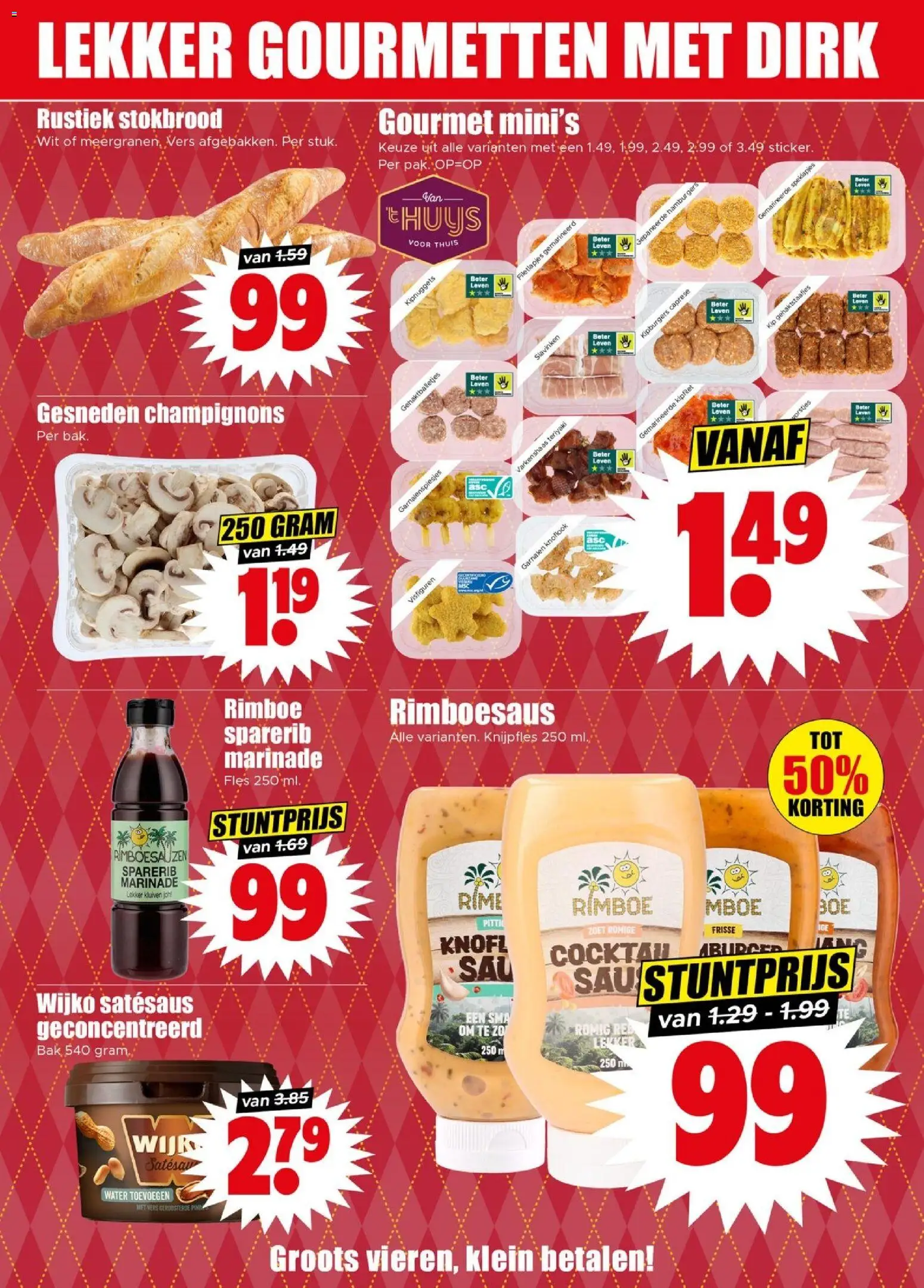 {H1} | Pagina: 14 | Producten: Stokbrood, Festék, Kip, Knoflook