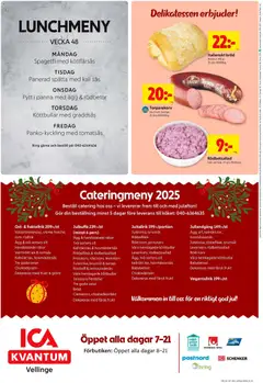 ICA Kvantum - Vellinge - Förhandsvisning av reklamblad från butik ICA Kvantum aktuell från 24.11.2025 | Sida: 12