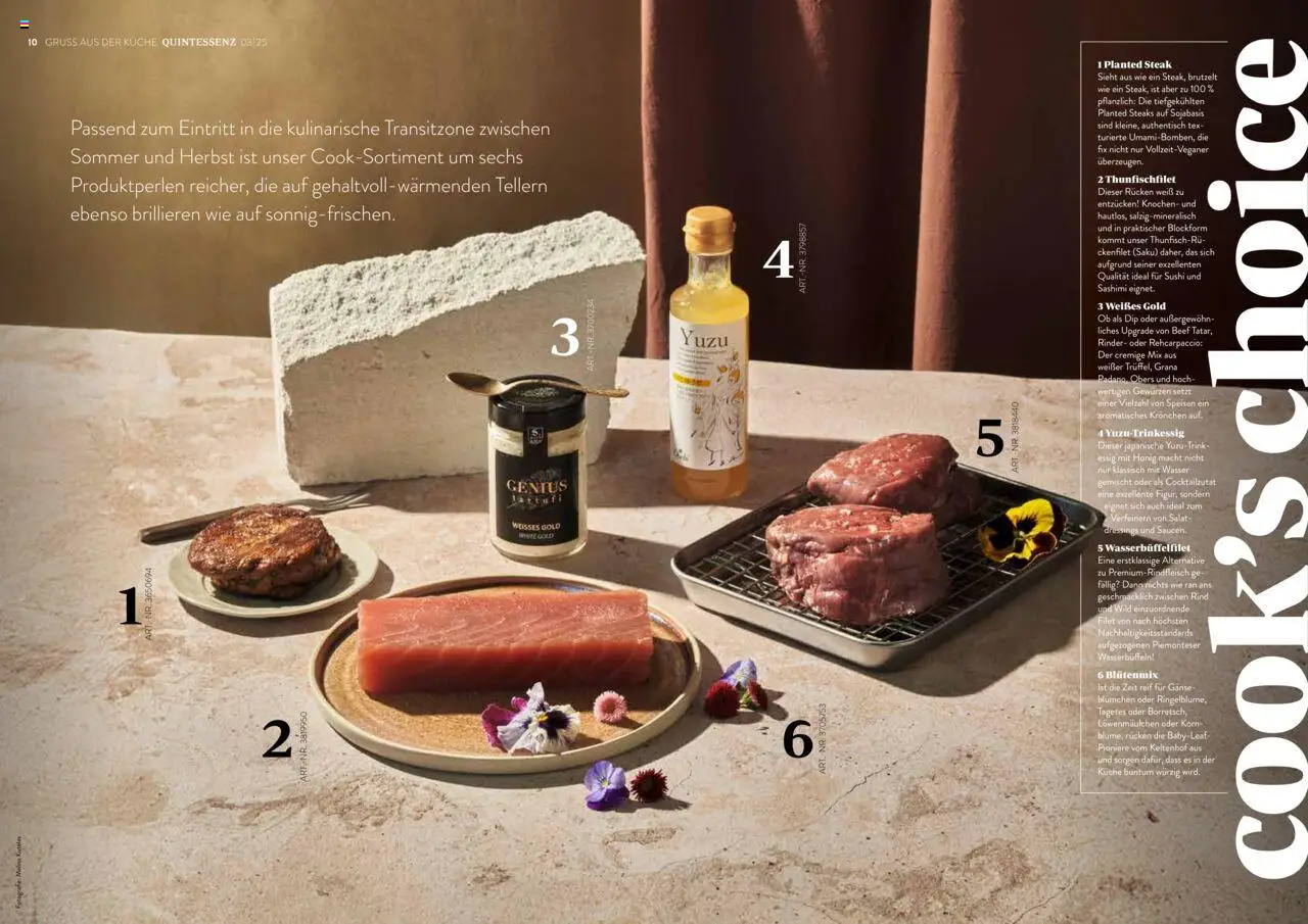 Transgourmet Quintessenz 03 | 2025 gültig ab 06.10.2025 | Seite: 7 | Produkte: Salat, Wasser
