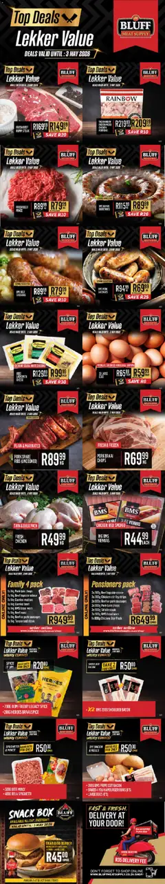 Bluff Meat Supply specials catalogue – valid from 27.04.2026