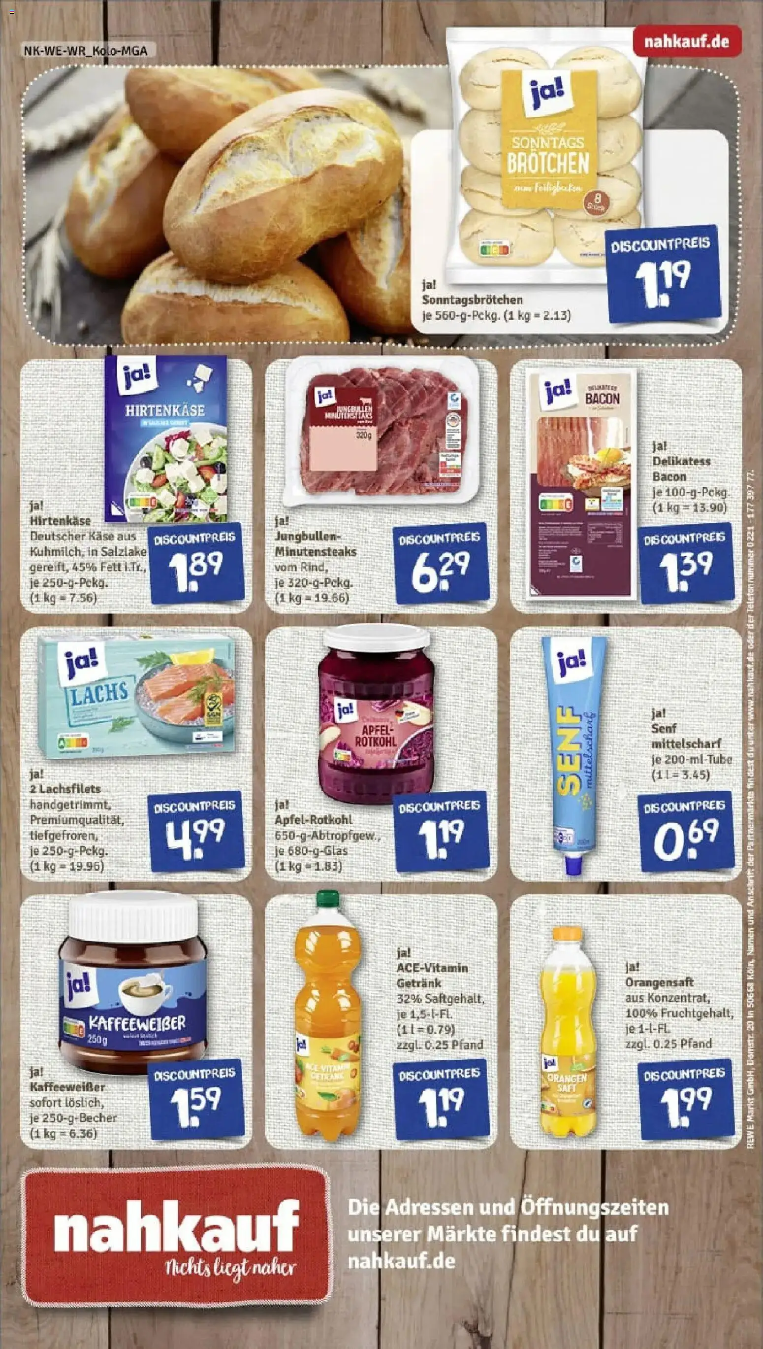 Rewe prospekt Wuppertal / Barmen	 – gültig ab 26.01.2026 | Seite: 8 | Produkte: Feta, Käse, Orangen, Orangensaft
