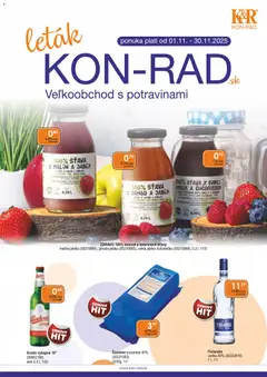 KON - RAD leták platný od 01.11.2025