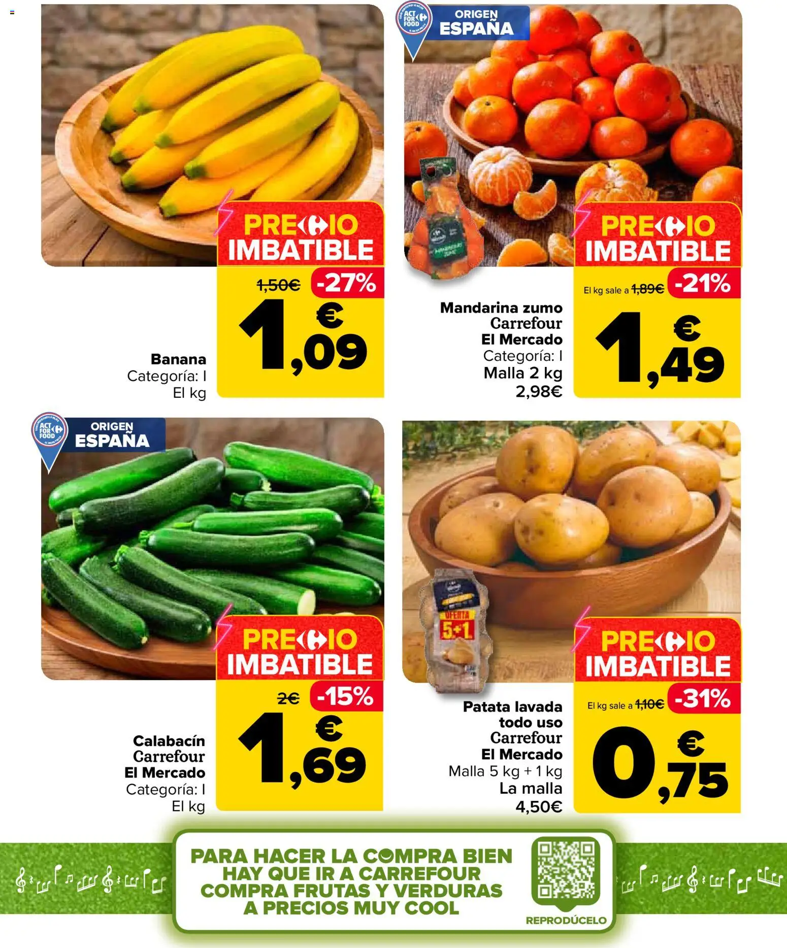 Carrefour Market folleto │ válido desde el 24.03.2026 | Página: 5 | Productos: Calabacín, Ροζ πιπέρι