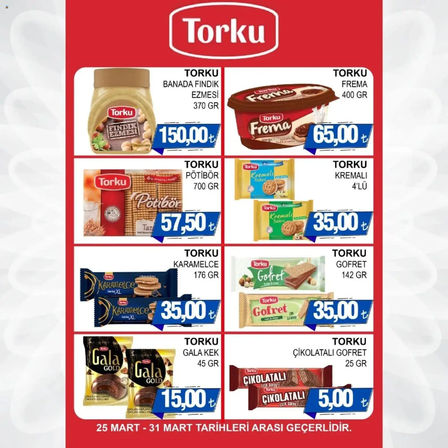 Furpa - Katalog Muhteşem Fiyatlar - 25.03.2026 tarihinden itibaren geçerlidir | Sayfa: 8 | Ürünler: Gofret, Çikolatalı gofret, Çikolata, Fındık