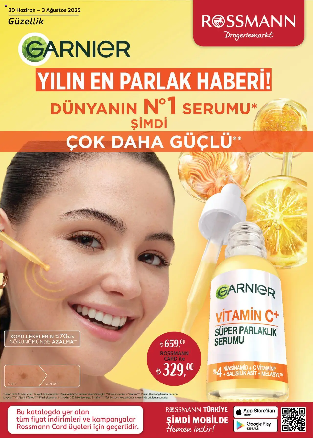 Rossmann İndirim - 01.07.2025 tarihinden itibaren geçerlidir | Sayfa: 1