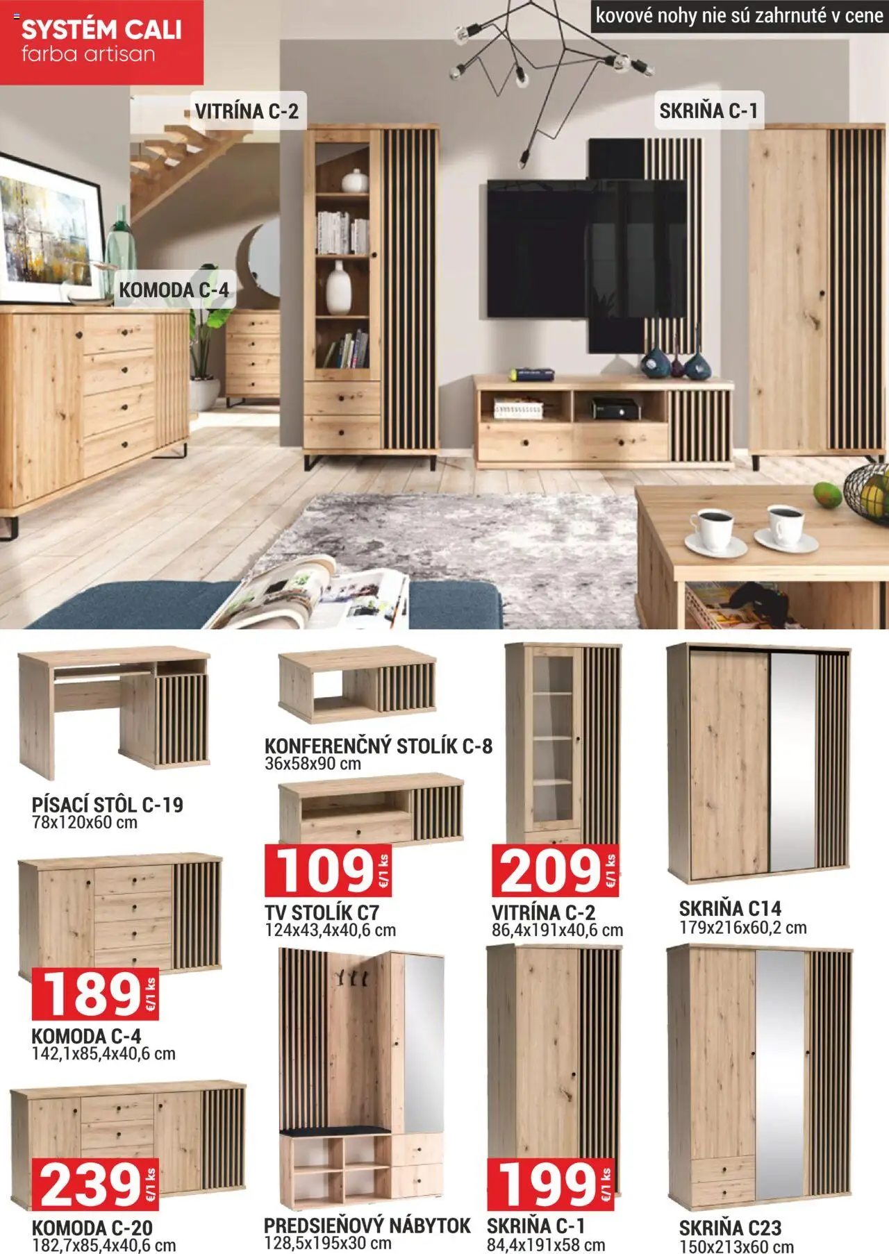 Merkury Market leták │ platný od 01.06.2025 | Strana: 14 | Produkty: Nábytok, Tv, Tv stolik, Skriňa