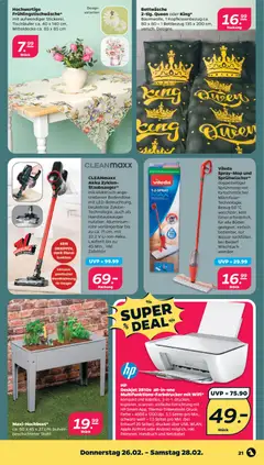 Netto Prospekt 	 ab 23.02.2026 gültig | Seite: 27 | Produkte: HP, Bettwäsche, Apple, Wasser