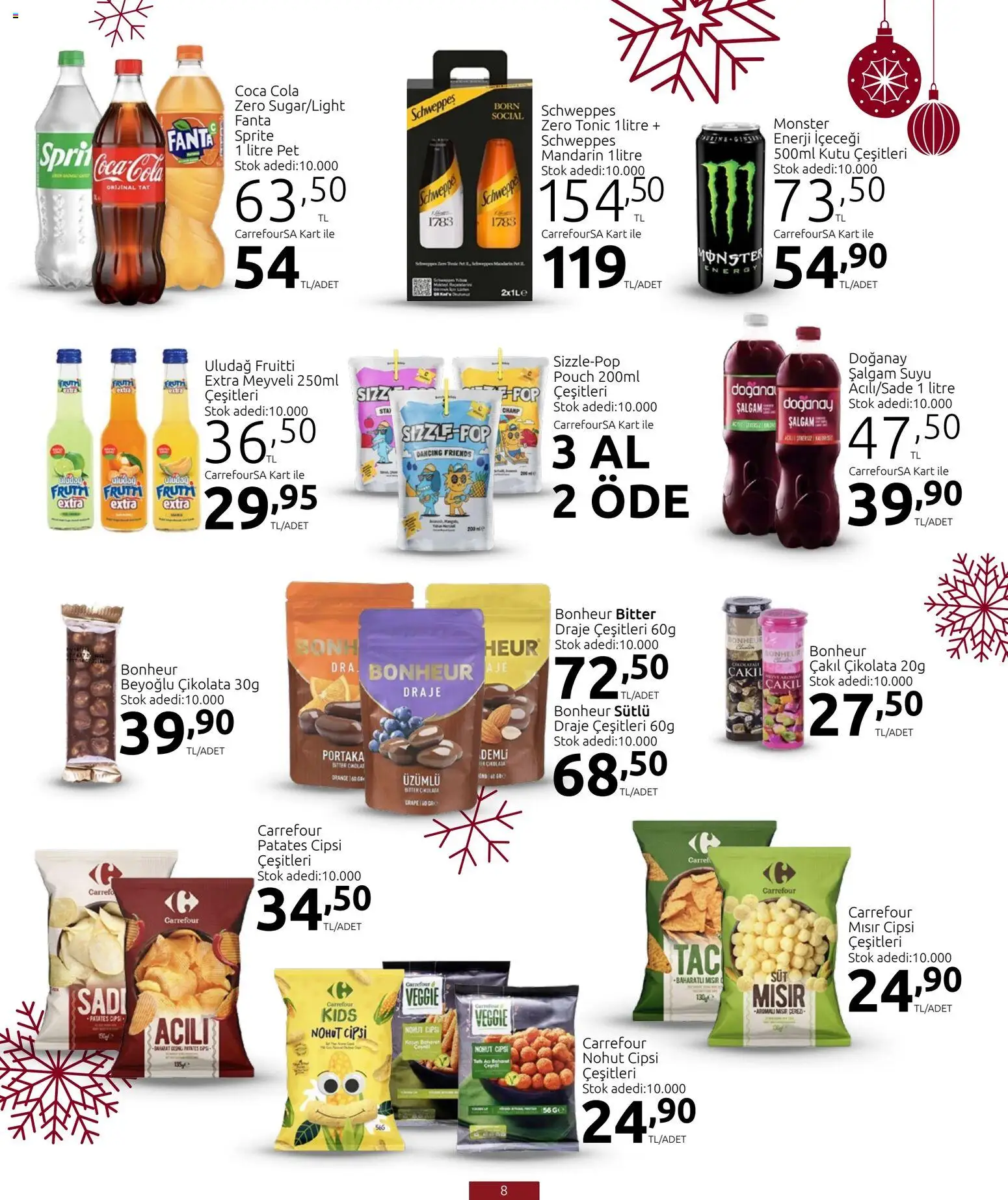 CarrefourSA Katalog Yeni Yılda ne lazımsa - 18.12.2025 tarihinden itibaren geçerlidir | Sayfa: 10