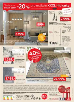 Náhled letáku XXXLutz leták - XXXL výběr osvětlení a podlah od 27.10.2025 | Strana: 4 | Produkty: LED lampa, Nábytek, Karty, LED