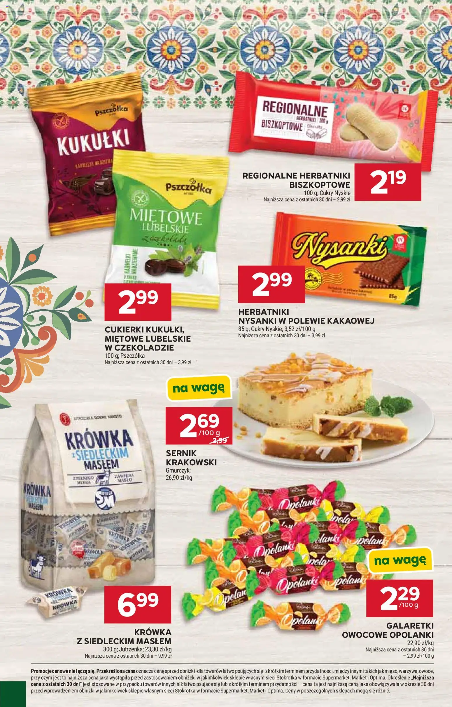 Stokrotka gazetka - Market od 02.04.2026 | Strona: 40 | Produkty: Galaretki, Stokrotka, Krowka, Cukierki