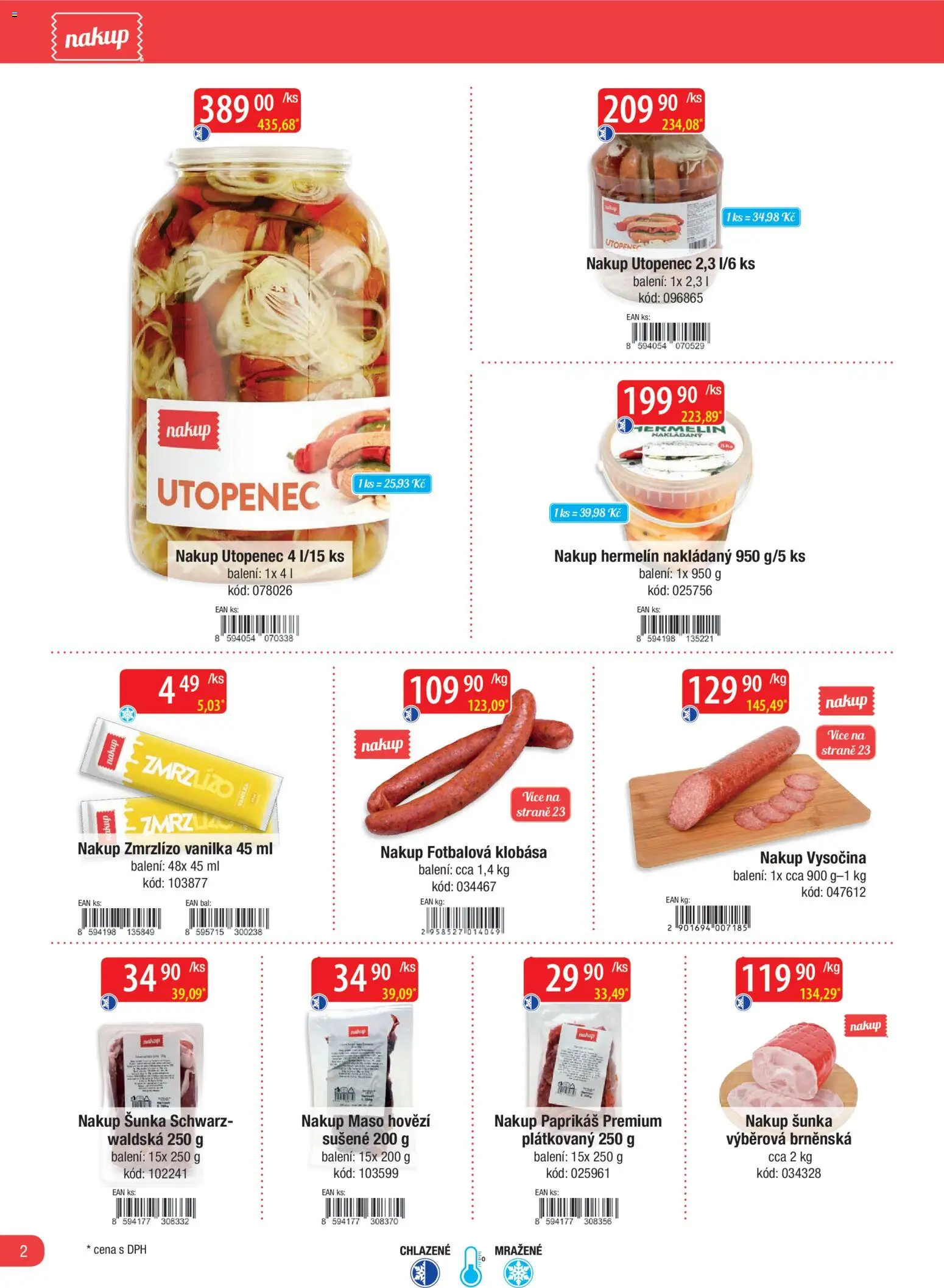 Astur & Qanto leták - Velkoobchod fresh 01/2026 od 01.01.2026 | Strana: 2 | Produkty: Hovězí, Šunka, Klobása, Maso