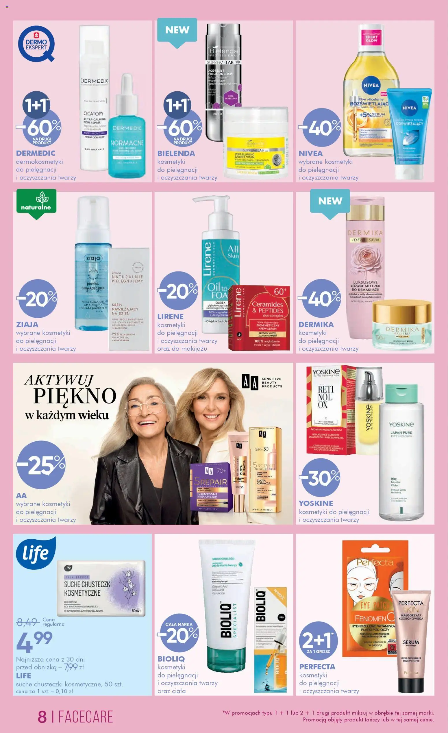 Super-pharm gazetka od 24.04.2026 | Strona: 8 | Produkty: Kosmetyki, Maska, Krem, Hydrolat