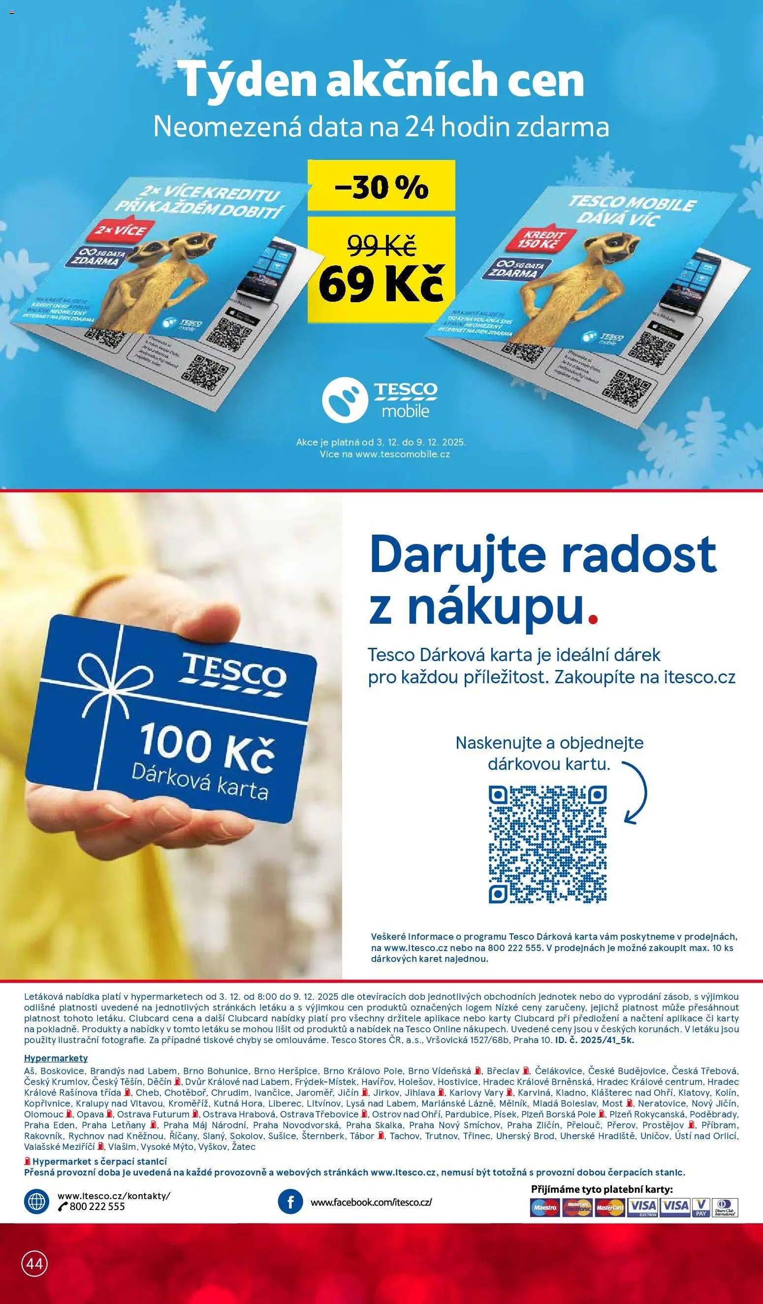 Tesco leták - Hypermarket od 03.12.2025 | Strana: 44