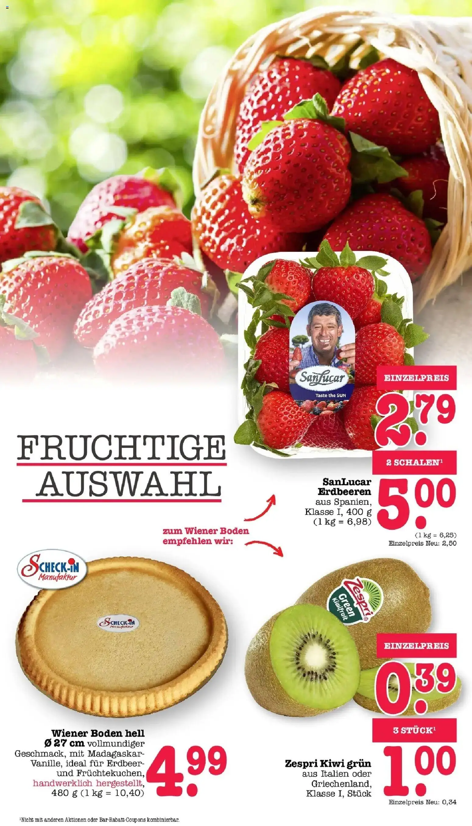 Edeka prospekt Offenbach	 – gültig ab 30.03.2026 | Seite: 30 | Produkte: Erdbeeren, Kiwi
