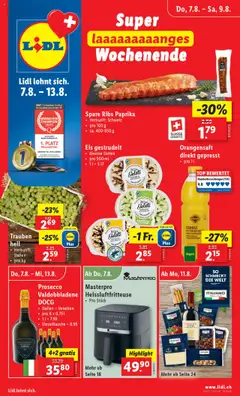 Vorschau von dem Prospekt - Lidl Aktionen ab 07.08.2025