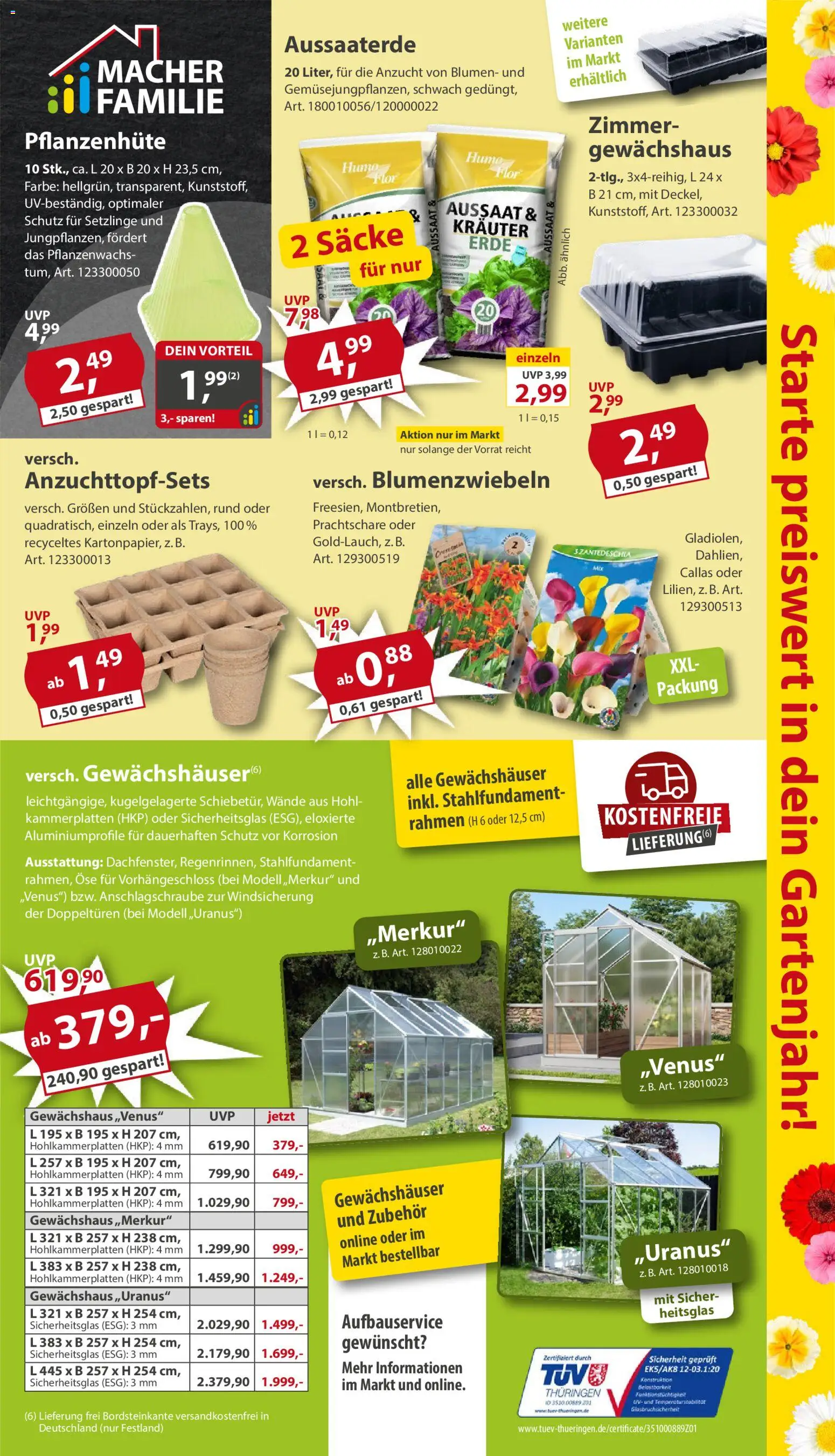 Sonderpreis Baumarkt Prospekt 	 – gültig ab 28.02.2026 | Seite: 11 | Produkte: Blumen