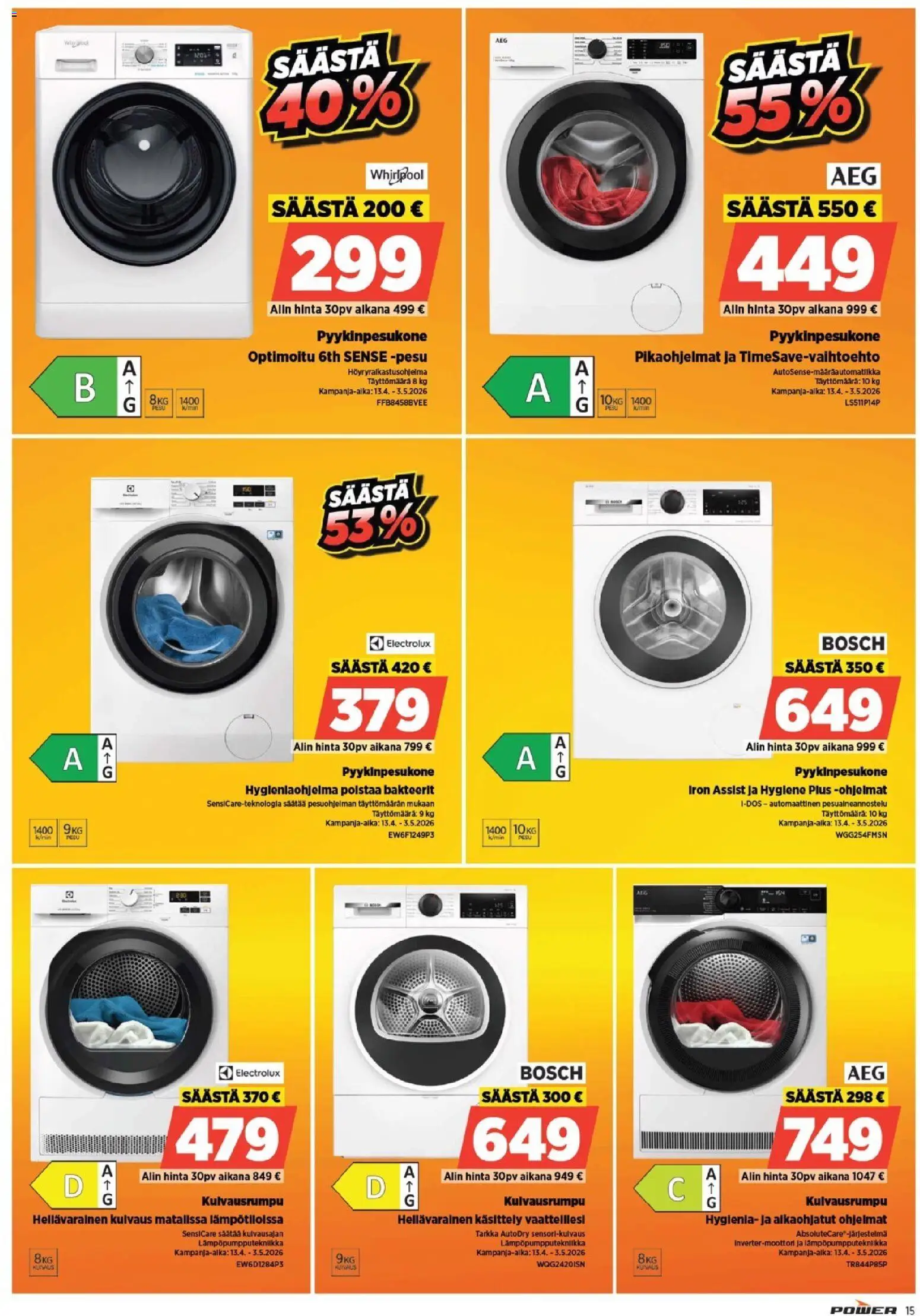Power tarjoukset – voimassa 13.04.2026 alkaen | Sivu: 15