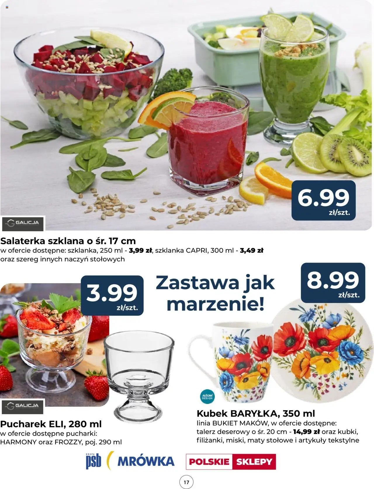 Mrówka Gazetka - Warszawa od 24.04.2025 | Strona: 17 | Produkty: Szklanka