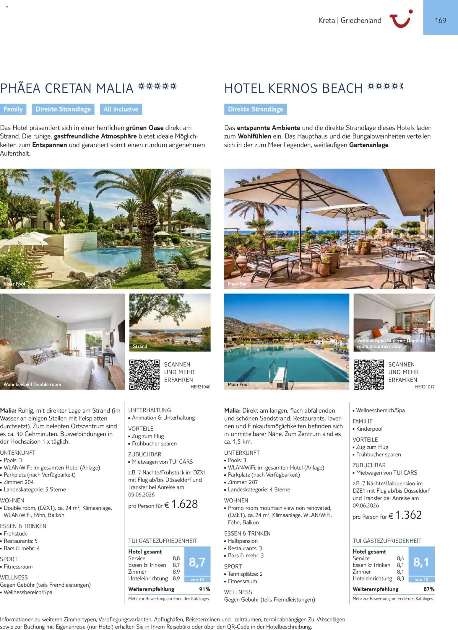 Aida  Südeuropa & Nordafrika 2026/27 – gültig ab 01.01.2026 | Seite: 169 | Produkte: Wasser