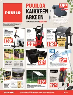 Puuilo-mainoslehti voimassa 27.04.2026 alkaen