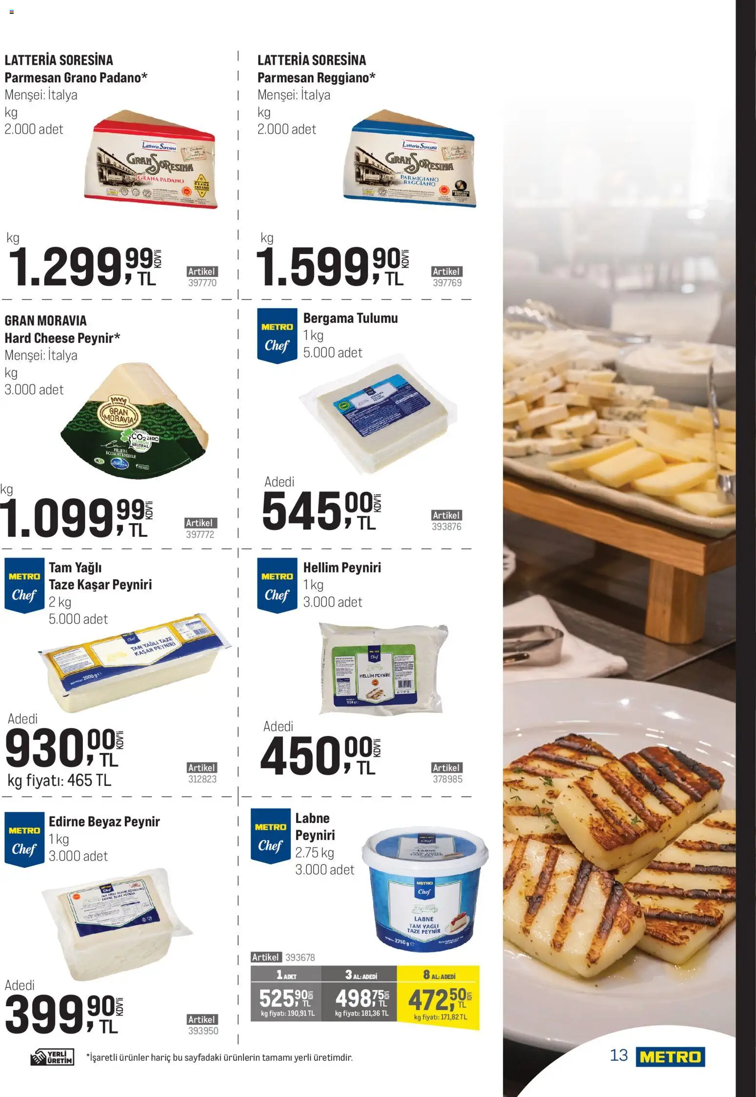 Metro - Şehir Otelleri - 01.04.2026 tarihinden itibaren geçerlidir | Sayfa: 13