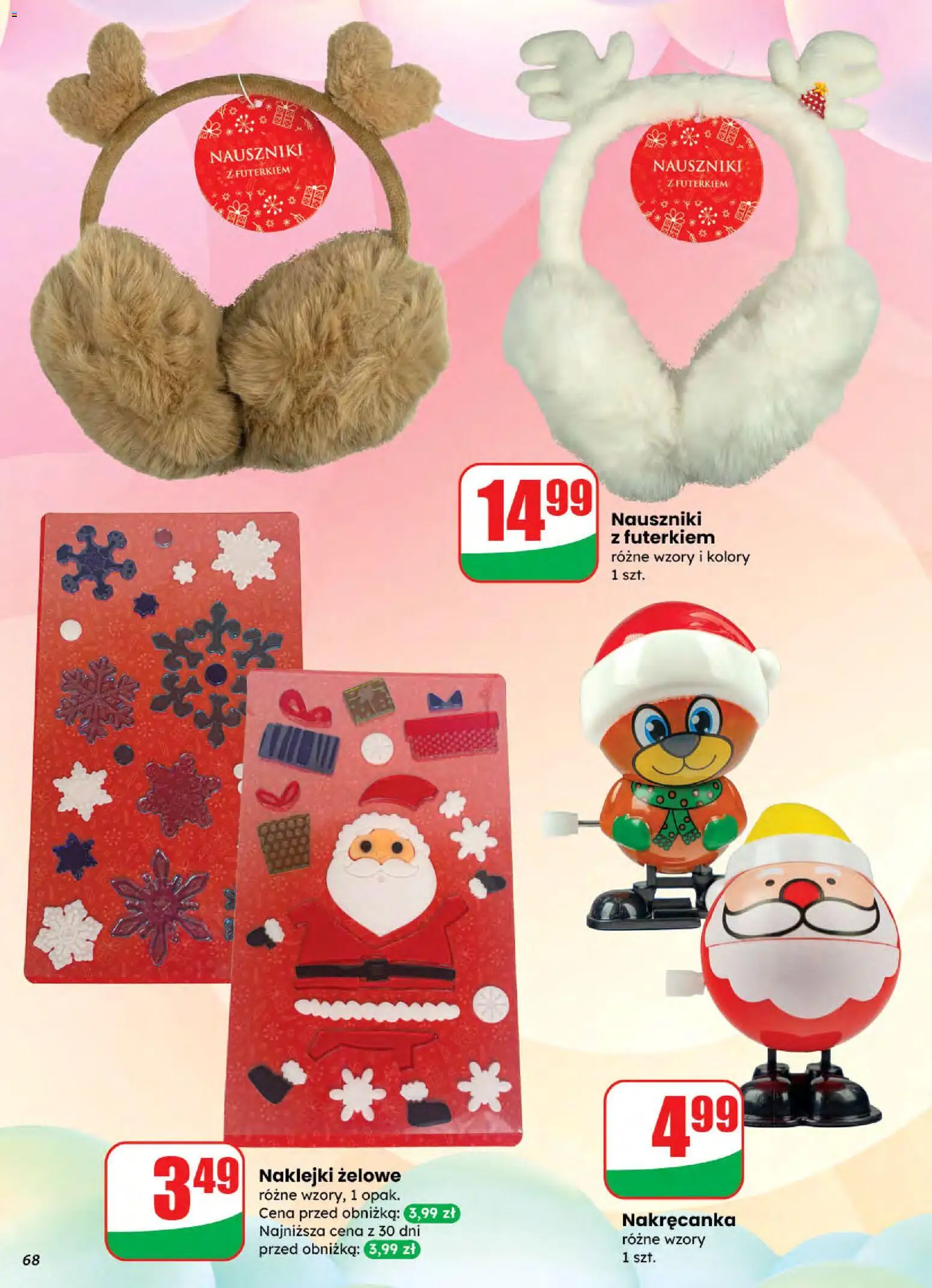 Dino Gazetka od 26.11.2025 | Strona: 68 | Produkty: Naklejki